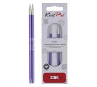 KnitPro Interchangeable Circular Needles Zing KP47522 – 4" (10 cm) 3.75 mm Aluminium Multi-colour