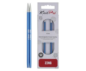 KnitPro Zing Interchangeable Circular Needles 4" (10cm) | 4.00mm