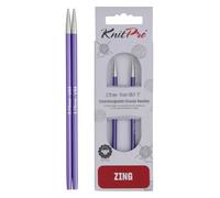 KnitPro KP47502 Zing: Knitting Pins: Circular: Interchangeable: Normal: 3.75mm, Aluminium, Multi-Colour