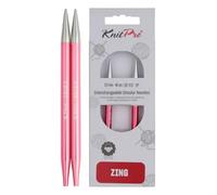 KnitPro Zing: Knitting Pins: Circular: Interchangeable: Normal: 6.50mm, Aluminium, Multi-Colour, 6.5mm