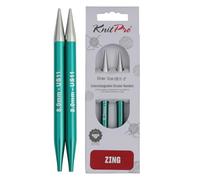 KnitPro Interchangeable Circular Needles Zing KP47510 8.00 mm (5"/13 cm) Aluminium Multi-colour
