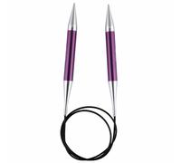 Knitpro Zing: Knitting Pins: Circular: Fixed: 100cm x 10.00mm