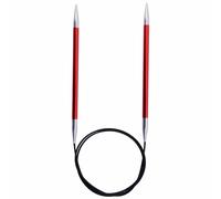 KnitPro Zing: Knitting Pins: Circular: Fixed: 100cm x 5.50mm