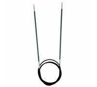 KnitPro Zing: Knitting Pins: Circular: Fixed: 150cm x 2.25mm in Gold KnitPro Gold
