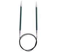 KnitPro Fixed Circular Needles Zing KP47128 – 80 cm, 3.75 mm, Metal, Purple