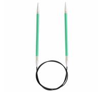 Knitpro Zing: Knitting Pins: Circular: Fixed: 80cm x 8.00mm