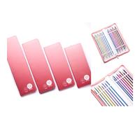 KnitPro Zing Knitting Pins Single-Ended Deluxe, Grande Set 25cm, 30cm, 35cm,40cm