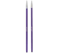 KnitPro ZING N IC 3.75 - Zing: Knitting Pins: Circular: Interchangeable: Standard: 3.75mm in Black KnitPro Black