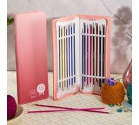 KnitPro Zing Knitting Pins Single-Ended Deluxe, Grande Set 25cm, 30cm, 35cm,40cm