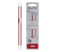 KnitPro KP47463 Crochet Hook: Single Ended: ZING: 2.50MM, Assorted, 2.5mm