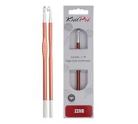 KnitPro Crochet Hook Zing Single-Ended 5.50 mm 15 cm Green