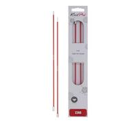 KnitPro Single-Pointed Needles Zing – 16" (40cm) – 2.50mm – Red