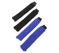Knitted 4pcs Sleeve Racket Cover Handle Grip Microfiber