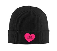 Knitted Beanie Cap Fuck Socialism Beanies Breatherble Knit Hat Stretchy Knit Hats for Cycling Ski Jogging