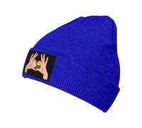 Knitted Beanie Cap Holding Love in Your Hands Shan State National Army Beanie Hat Windproof Knit Hats Soft Knit Hat for Cycling Warm Gift Jogging