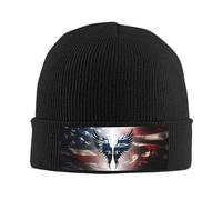 Knitted Beanie Cap Wing Greece Greek Hellene Achaean Argive Flag Beanies Stretchy Knit Hats Windproof Knit Hat for Ski Cycling Jogging