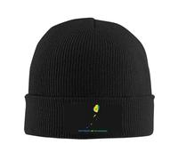 Knitted Beanie Hat Saint Vincent and The Grenadines Flag Map Windproof Knitted Beanie Stretchy Skull Cap for Sports Outdoor Cycling