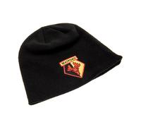 Knitted Beanie Hat Watford FC Black One Size