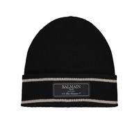 Knitted Beanie - unisex - Balmain - Accessories - Black - ONE SIZE - Accessories ONE SIZE