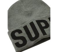 Knitted beanie with logo for women Superdry Gris TU