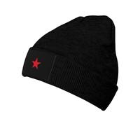 Knitted Beanies Cap Ejército Zapatista De Liberacin Nacional, Flag Knit Winter Hat Reversible Running Hat Slouchy Thermal Hat for Travel Outdoor Cycling
