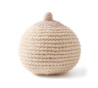 Knitted Breast Crochet Breast Model for Emotion Bonding and Weaning Support Soft Touch Utility 10x9.6cm (Beige)