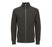 JACK & JONES Male Cardigan RDD Plain Cardigan, Peat, M