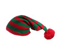 Knitted Christmas Hat, Winter Santa Hat for Men and Women - Knitted Unisex Men Women for Daily Outdoors Parties Events