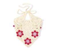 Knitted Christmas Headband for Women Stretch Turban Casual Streetwear Crocheted Christmas Tie Head Wrap Headband