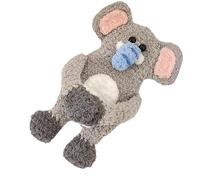 Knitted Coin Purse, Crochet Earphone Case, Adorable Crochet Purse, Plush Cartoon Animal Doll, Ear Hat Guard Cover, Soft Coin Bag for Bag Decoration