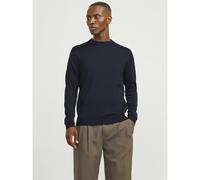 Knitted Crew Neck Jumper Navy