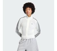 Adidas Originals Knitted Crochet Firebird Full Zip Sweatshirt White L Women