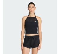 Adidas Originals Knitted Crochet Sleeveless Top Black XS Woman