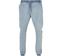 Knitted denim joggers Urban Classics Bleu M
