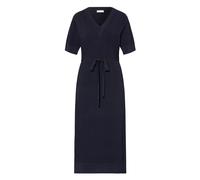 Knitted Dress in Technical Viscose - female - Catnoir - Midi Dresses - Blue - S - Dresses S