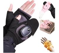 Knitted Electric Heating Gloves Graphene Tech(black)