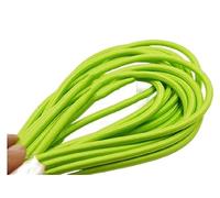 Knitted Fabric Cover Twisted Cloth Wire, 2 Core Flexible Lamp Power Cord Copper Conductor 250V Multicolor Multiple Sizes(Green Color,30meter)