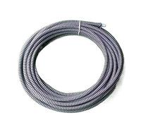 Knitted Fabric Cover Twisted Cloth Wire, 2 Core Flexible Lamp Power Cord Copper Conductor 250V Multicolor Multiple Sizes(Black and White,50meter)