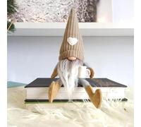 Knitted Fabric Santa Plush Doll 40cm for Tree Decor(D)