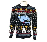 Knitted Genie Christmas Jumper Aladdin Multi L
