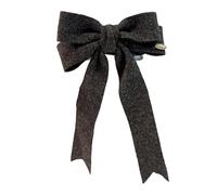 Knitted Hair Bow Barrette Clip 2000s Trend Side Fashionable Elegant Sweet Bowknot Photo Props Elegant Lace for Women Lace Bows for Girls