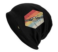 Knitted Hat Retro Vintage 70s Rock Climbing Icon Beanie Hat Unisex Winter Warm Hat