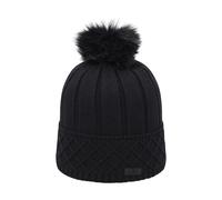 Knitted Hat with Fleece Lining Women CMP Noir TU