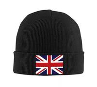 Knitted Hats Custom Union Jack Flag of The UK Skullies Beanies Caps Men Women Unisex Streetwear Winter Warm Adult Bonnet Hats Outdoor Sport Gift