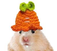 Knitted Hats for Small Animals, Hamster Knitted Hat, Cute Pet Headpiece, Tiny Hamster Hat - Soft Costume Accessories, Colourful Animal Clothing for Snakes & Party