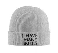 Knitted Hats Xena Warrior Princess Beanie Hats I Have Many Skills Bonnet Hats Men Women Fashion Outdoor Knit Hat Autumn Winter Elastic Caps Outdoor Sport Gift