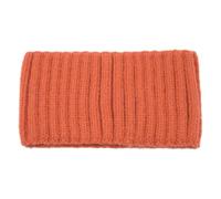 Knitted Headband, Ribbed Knit, #14 Dark Orange | Textured Band, Face Washing Headband, Everyday Hair Control, For Practical Users