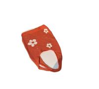 Knitted Hook Flower Bag Flower Knitted Hollow Tote Bag Large Capacity Ladies Simple Retro Shoulder Handbag For Bag(Orange)