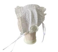 Knitted Lace Head Scarf For Women Girl Turban Bandanas Hair Decors Headbands Ears Hairband Hat Elegant Hairscarf Lace Hairband