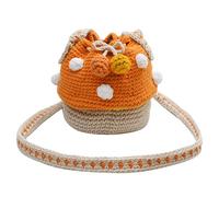 Knitted Mushroom Purses, Mushroom Small Bag for Purse, Knitted Coin Purse, Crochet Purse, Knitted Shoulder Bag, Hand-Woven for Headphones, Earbuds, Stylish Accessory